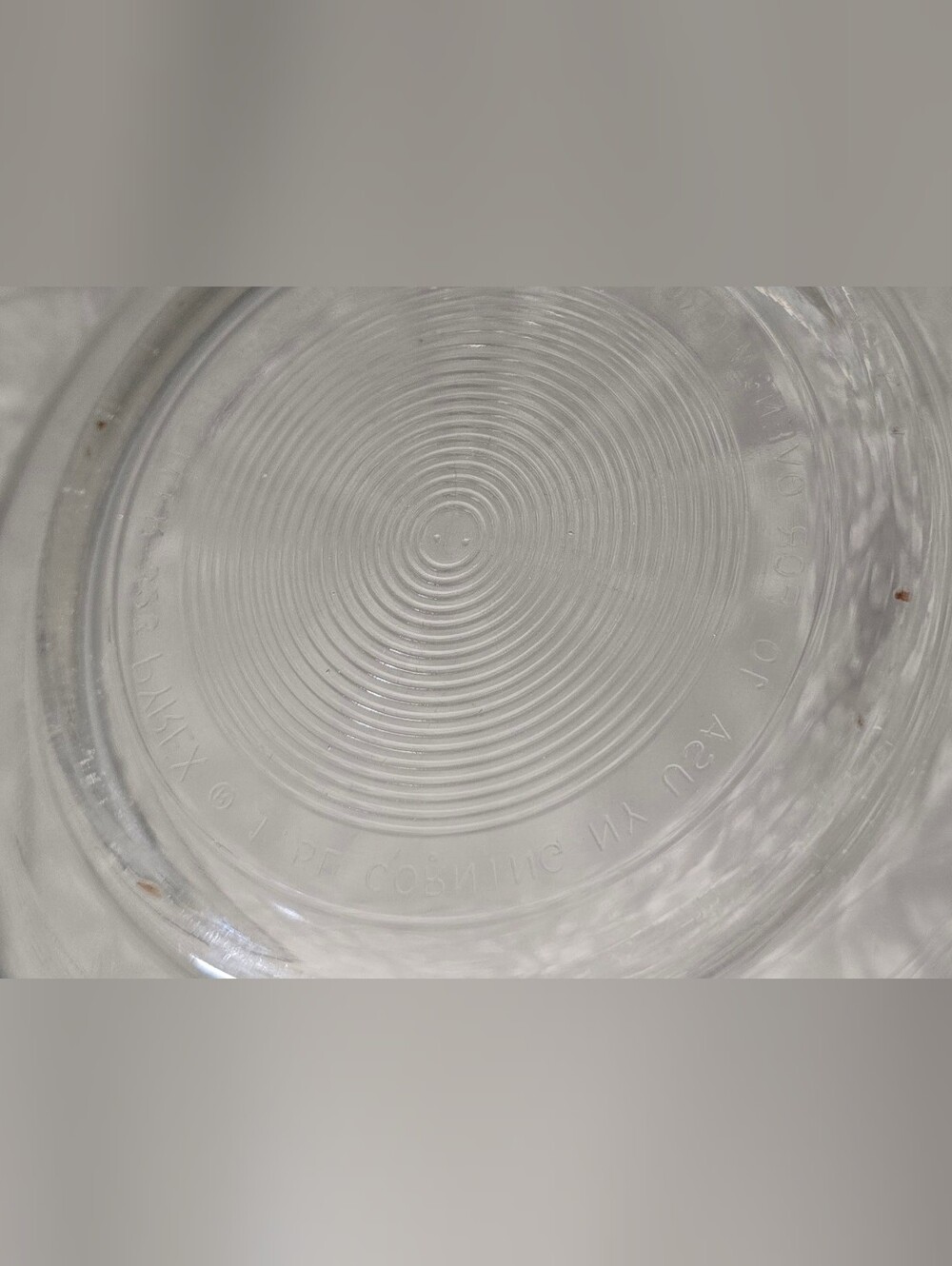 Pyrex Clear Colonial Mist White Lace Set Of 3 Mixing Bowls - Picture 9 of 14